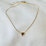 Collar letra P Lisa #2