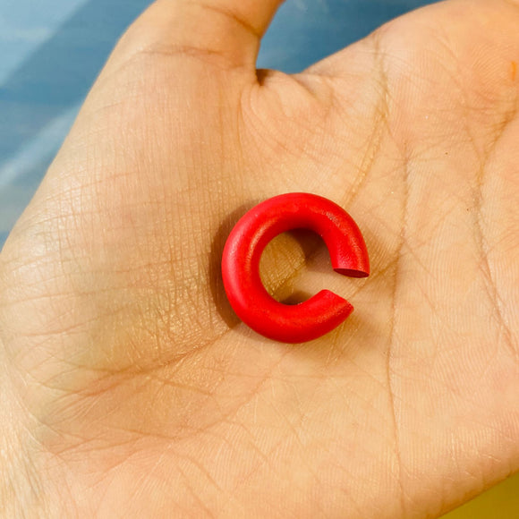Earcuff art rojo
