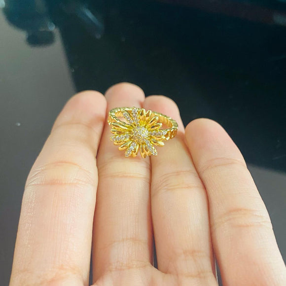 Anillo margarita pasión