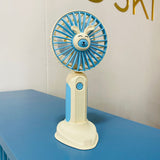 Ventilador portátil conejo azul