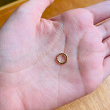 Bcr entorchado 6mm dorado