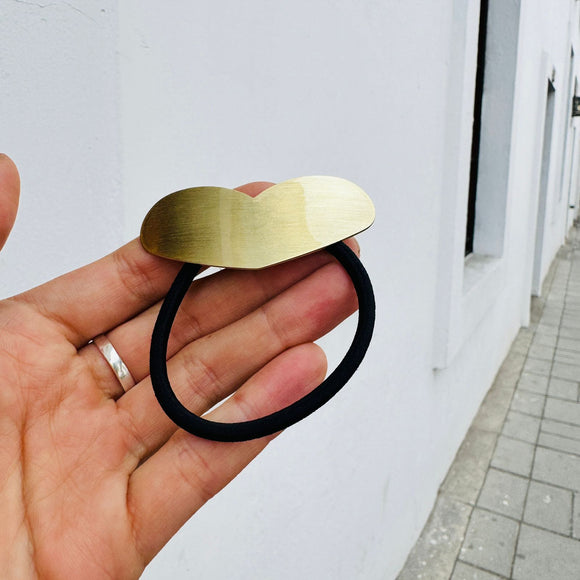 Moña heart ponycuff