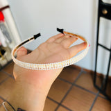Diadema perla cuadros
