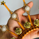 Diadema Diosa perlas