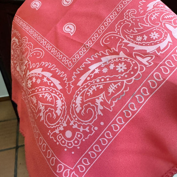pañoleta clasica salmon
