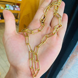 Cadena Clip Dorado