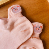 Calcetines pig franjas