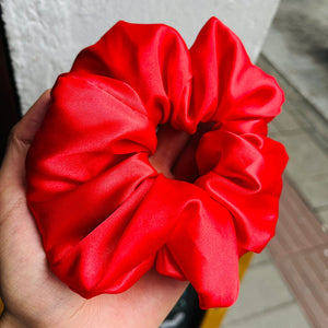 Scrunchie Ale rojo