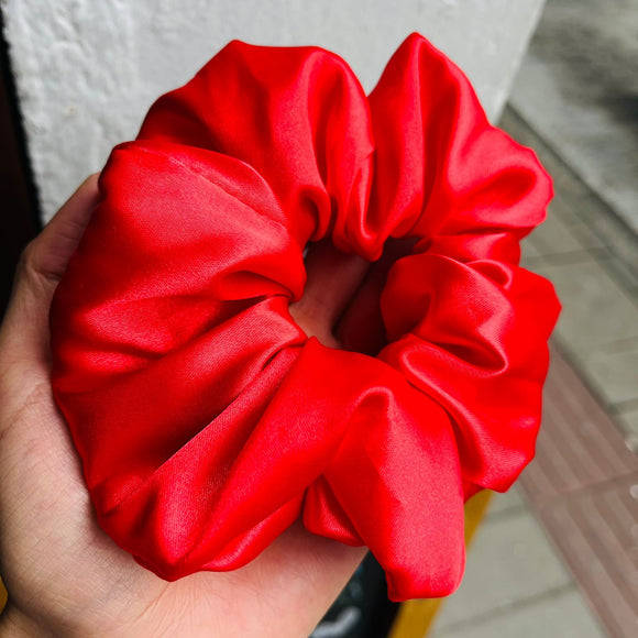 Scrunchie Ale rojo