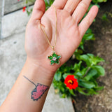 Collar Primavera Verde
