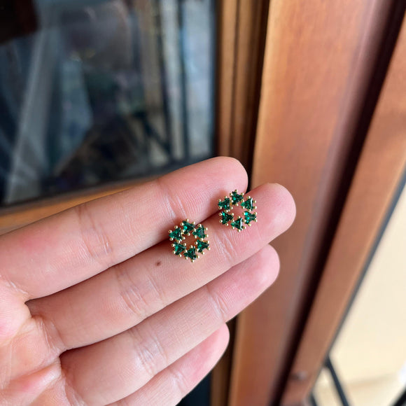 Topo Flor Green