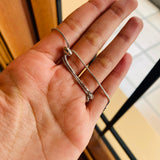 Pulsera muranos plateados