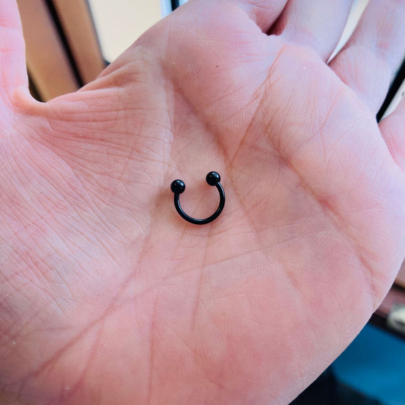 Piercing circular negro #2