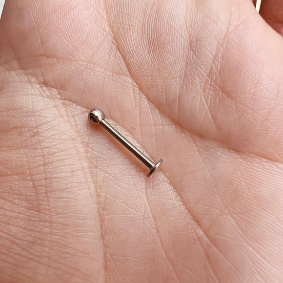 Piercing Labret #4 Plateado