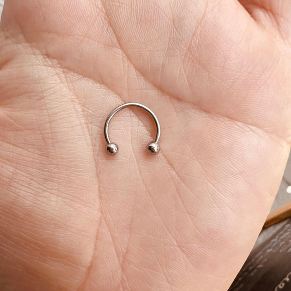 Piercing Circular  #3 Plateado