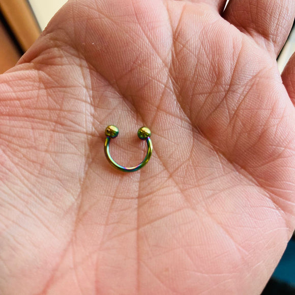 Piercing circular tornasol #2