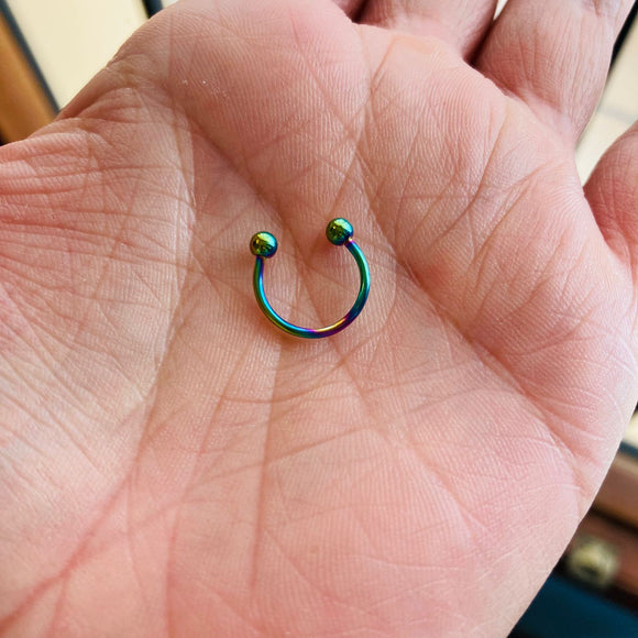 Piercing circular tornasol #3
