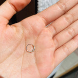 Piercing argolla baño en oro #33