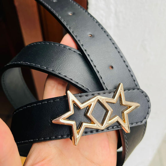 Correa doble star dorado