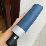 Sombrila Doble Automatico Azul