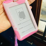 Porta carnet pochacco rosa