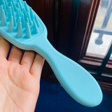 Cepillo spa masajeador azul