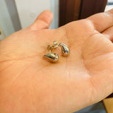 Topos Gota Mini Plateado