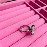 Anillo Margarita Plateado