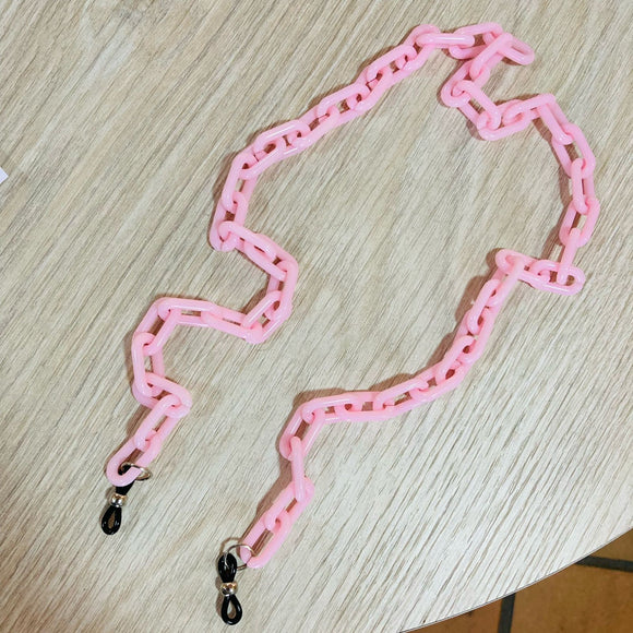 Tira para gafas cadena Rosa