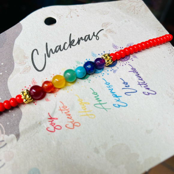 Pulsera 7 chakras