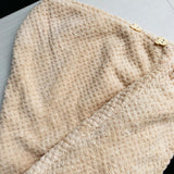 Toalla microfibra osito beige