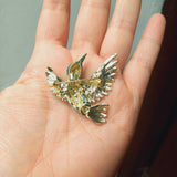 Prendedor colibri glam