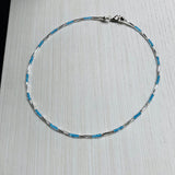 Gargantilla Azul Chrome