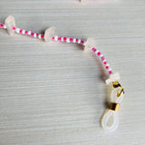 Tira para gafas cuarzo rosa