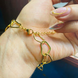 Pulsera Latido Dorado