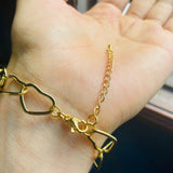 Pulsera Latido Dorado