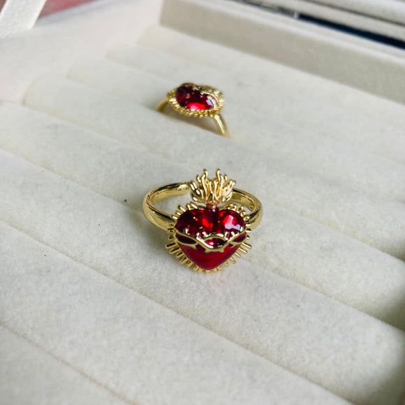 Anillo Corazón Infinito