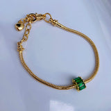 Charm Murano verde
