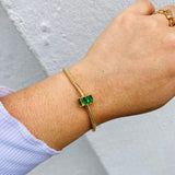 Charm Murano verde