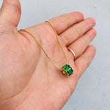 Charm Murano verde