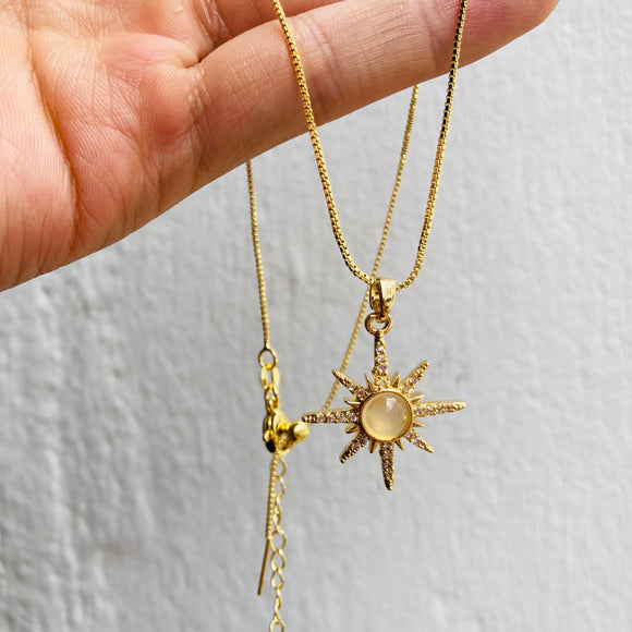 Collar Estrella Opalo