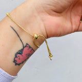 Pulsera Trebol Rojo Balines
