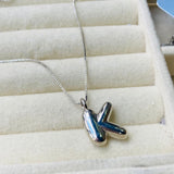 collar letra K bubble