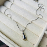 collar letra I bubble