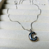 collar letra C bubble