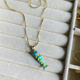 Collar Pez Koi #2 Menta