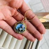 Collar Medalla Flor