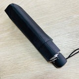 sombrilla anti-brisa manual negra mini