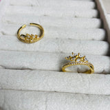 Anillo Espiga Brillante