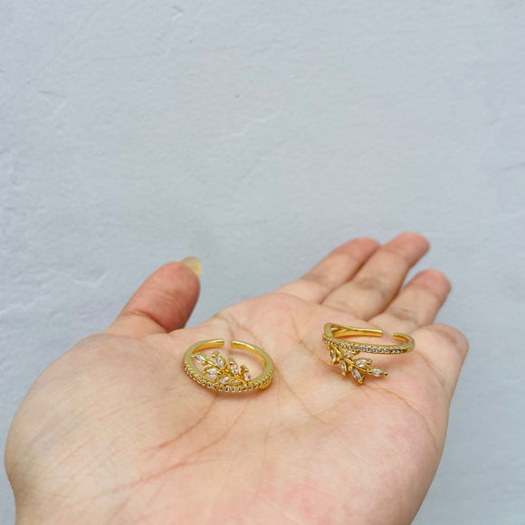 Anillo Espiga Brillante